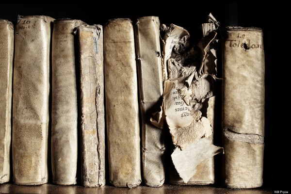 Книги библиотеки капитула Нуайонского собора